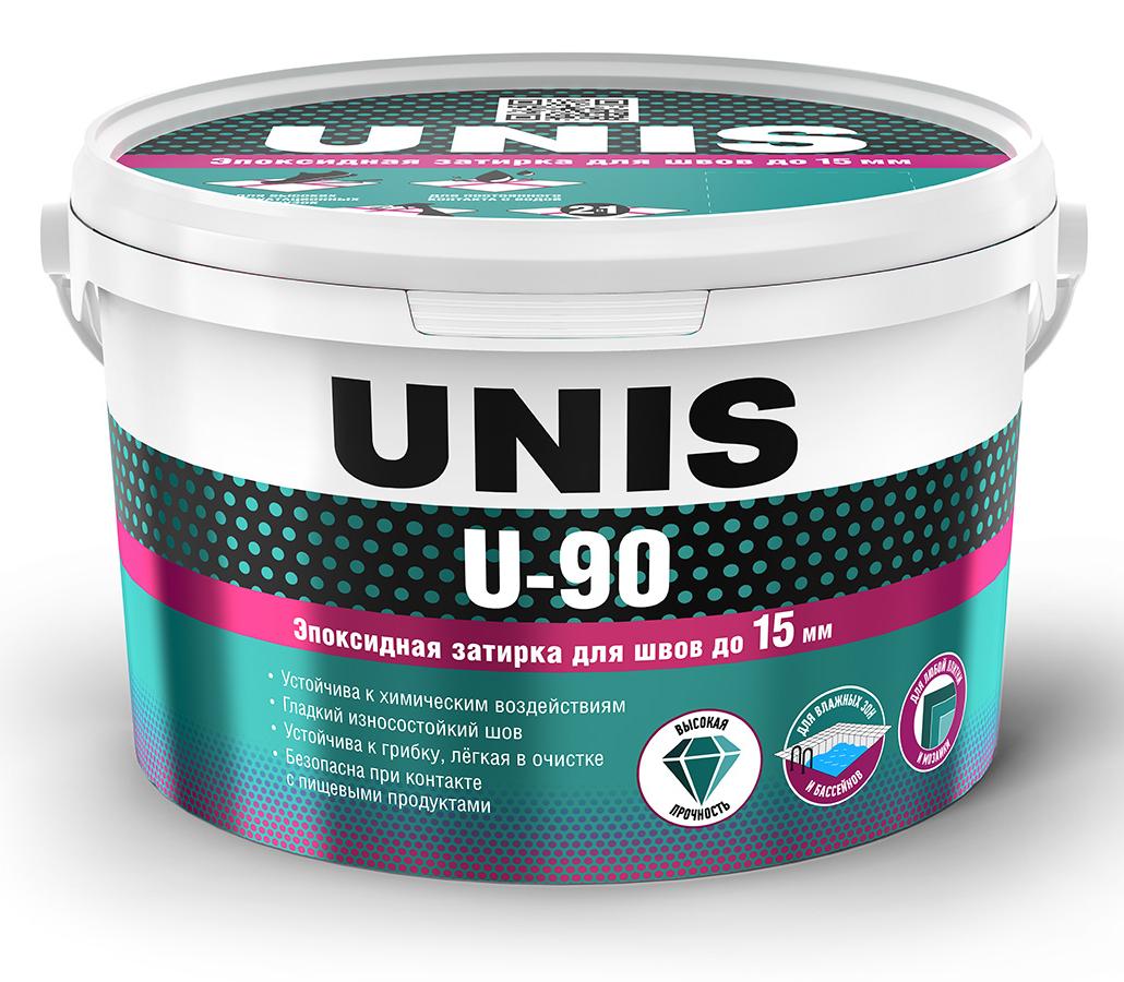  Эпоксидная затирка U-90 Графит 028 2 кг - фото 2