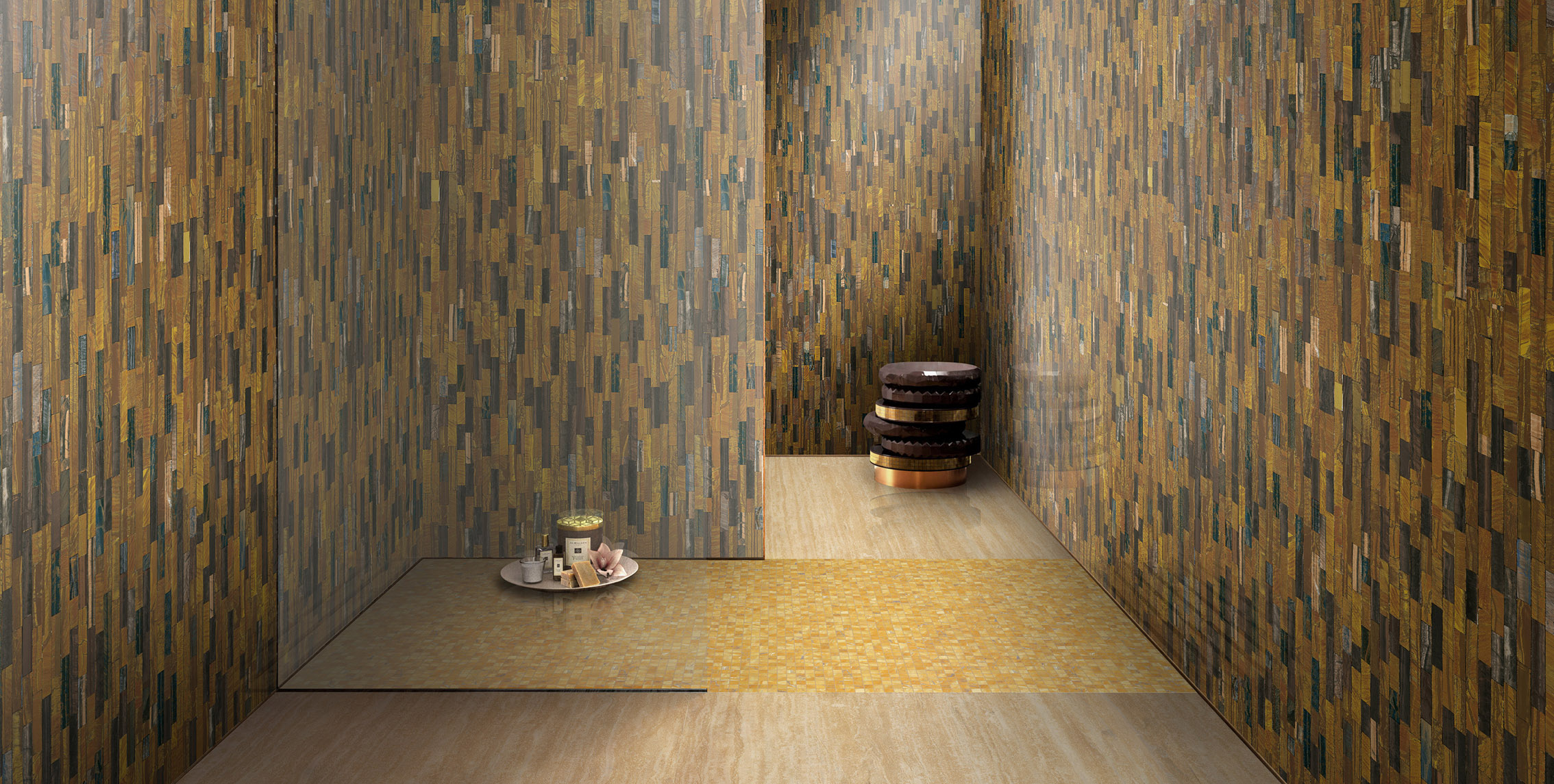 D5884BM На стену Marble Ceramic Assinis Grey POL 120x60 - фото 5