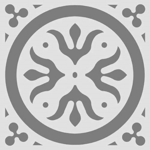 Декоративная вставка Метлахская плитка 100N011D004 ENC11 Nancy 04 (BAU. NOI) 10x10