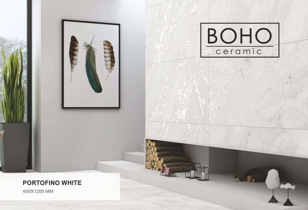 Boho Ceramic Portofino White