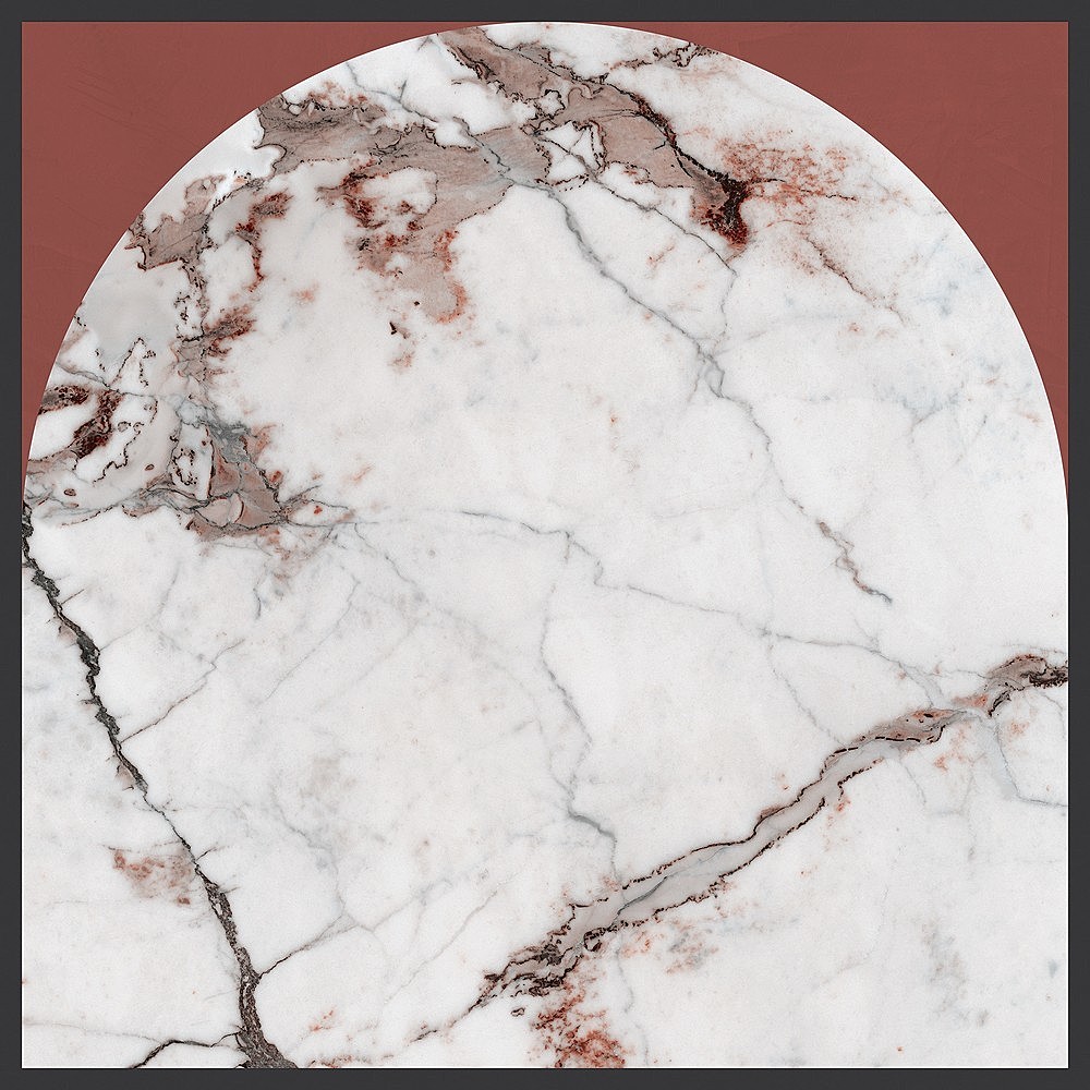 764119 Декор Policroma Arco Breccia-Mattone Mat Ret 6mm 120x120 - фото 2