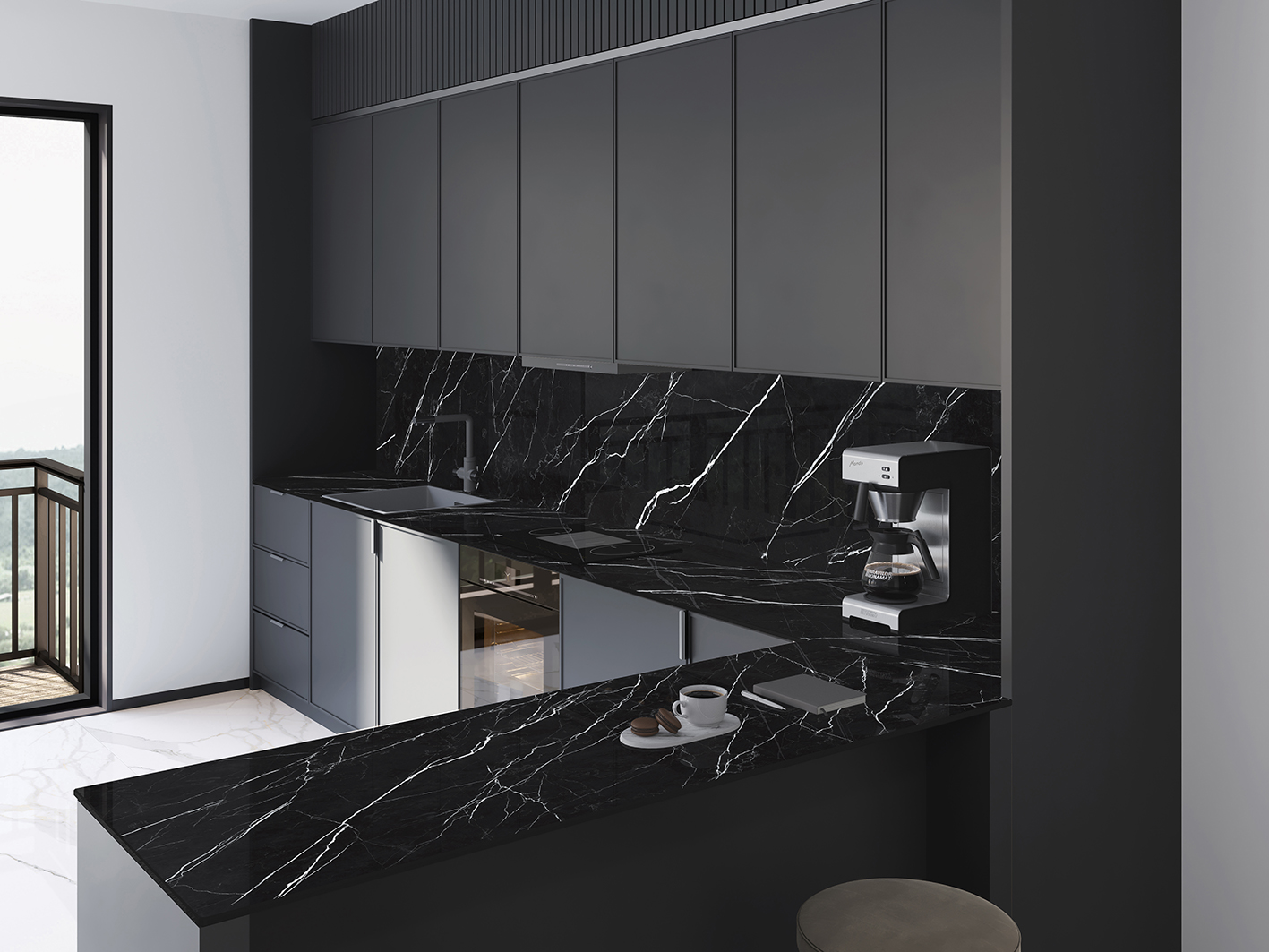 На пол Polished Marvel Classic 800х3200х12 - фото 25