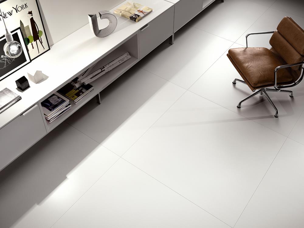 На стену Black-White Superwhite Smooth 100x100 - фото 9