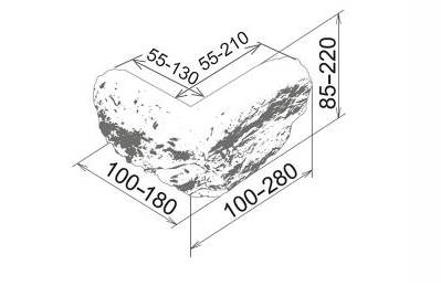 На стену Дублин 120 Угол 100-280х100-180х85-220х45 - фото 2