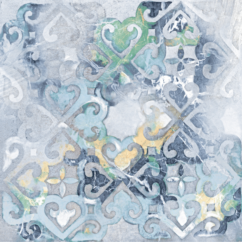 ID 663 На пол Дизайнерский Idraulico Узоры 600x600 - фото 2