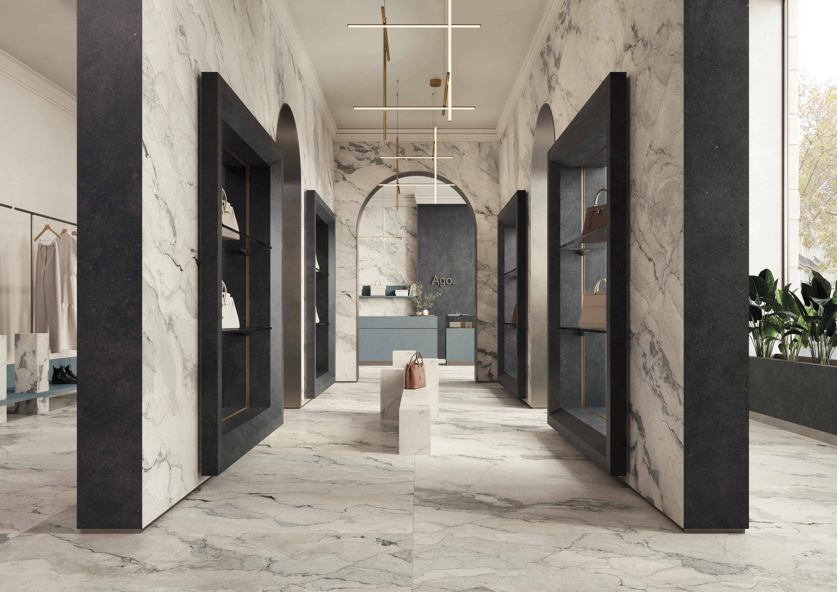 MMF33861530 На пол Maximum Marmi Opal White Feel 300х150 - фото 38