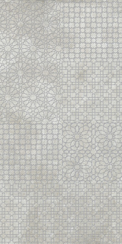 752614 Декор Tesori Decoro Monile Grigio Argento 6mm 120x240