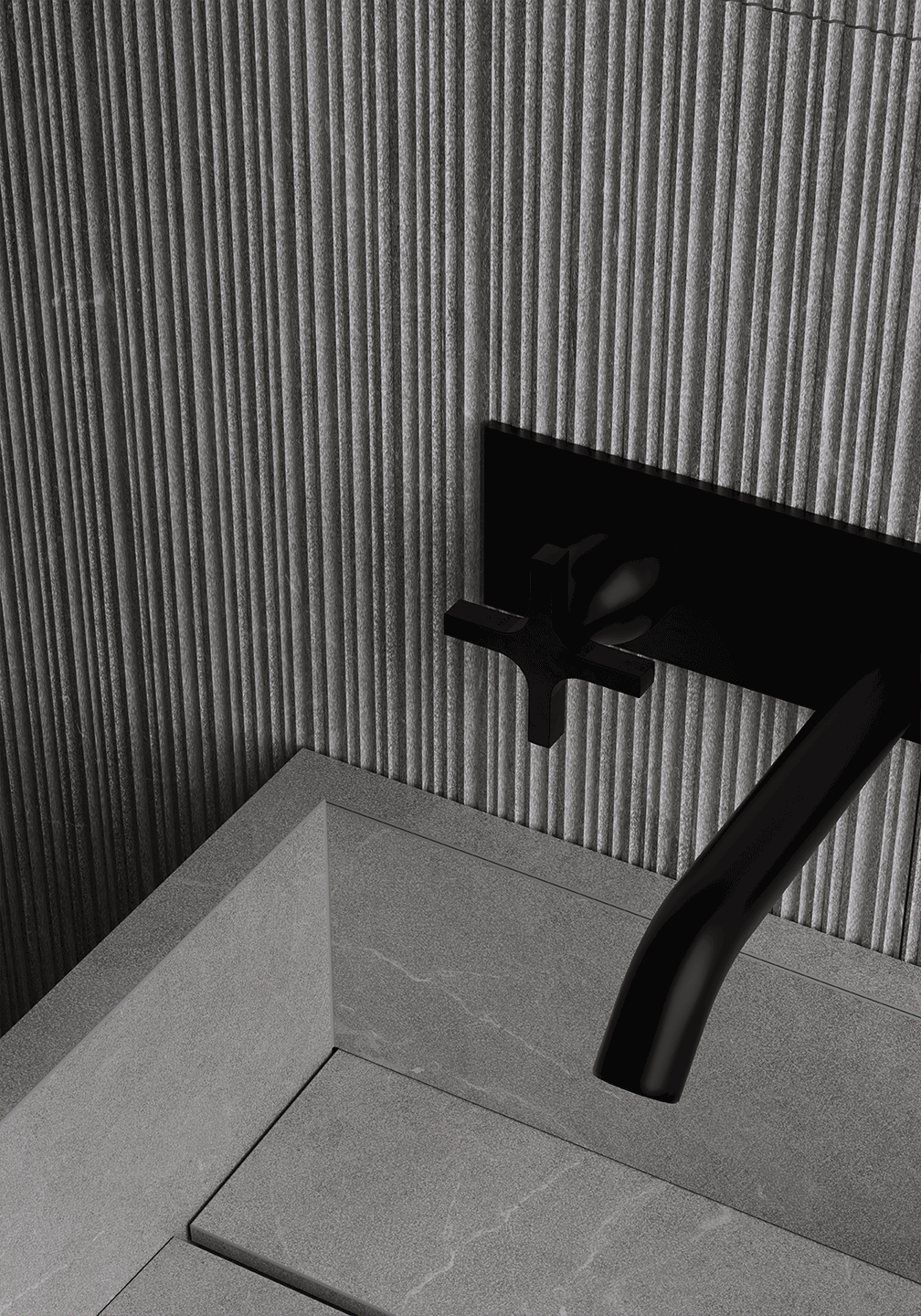 Настенная Vonn Grey Loom Ductile Relief 60x120 - фото 24