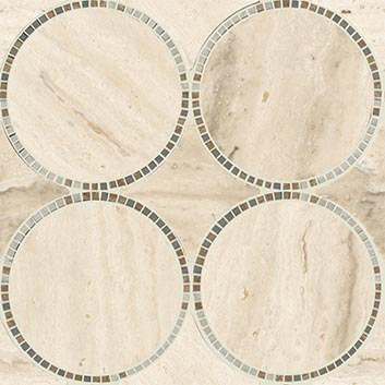 100347807 На пол Tempo Circle Beige 29.9х29.9 - фото 2