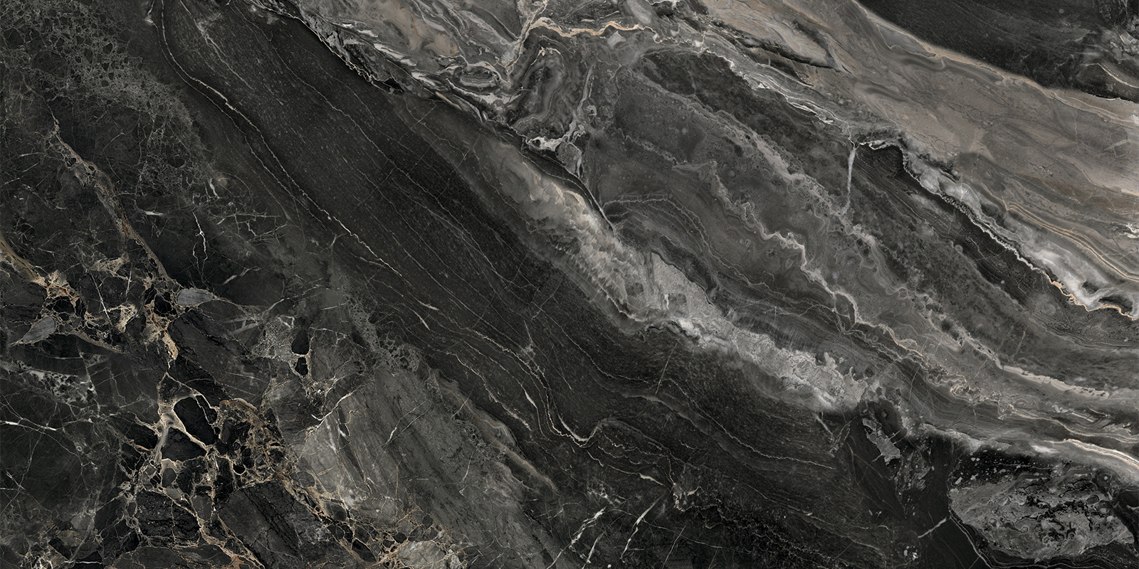 60120KRT99P На пол Karpaty Marble black полированный 600x1200x7 - фото 11