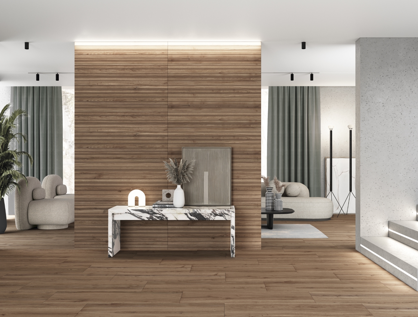 На стену Venatto Graphic Oak 30x90 - фото 2