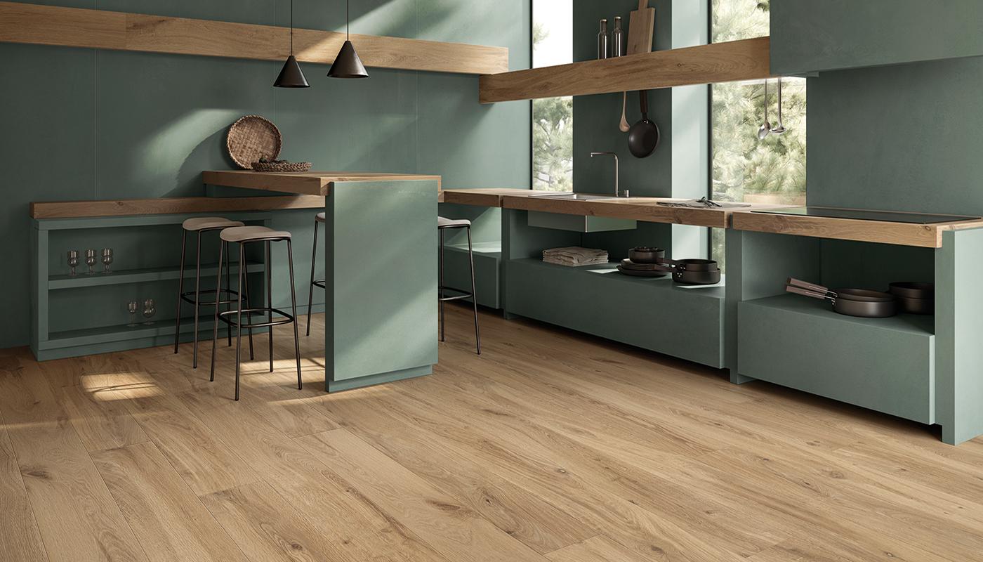 EMNC  На пол I-Wood Rovere Imbrunito Naturale Rett 6.5mm 24x278 - фото 8