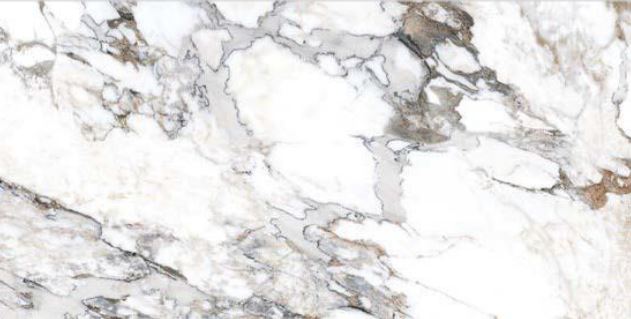 K949747LPR01VTE0 Напольный Marble-X Бреча Капрайа Белый Лаппато R9 Ректификат 120x60