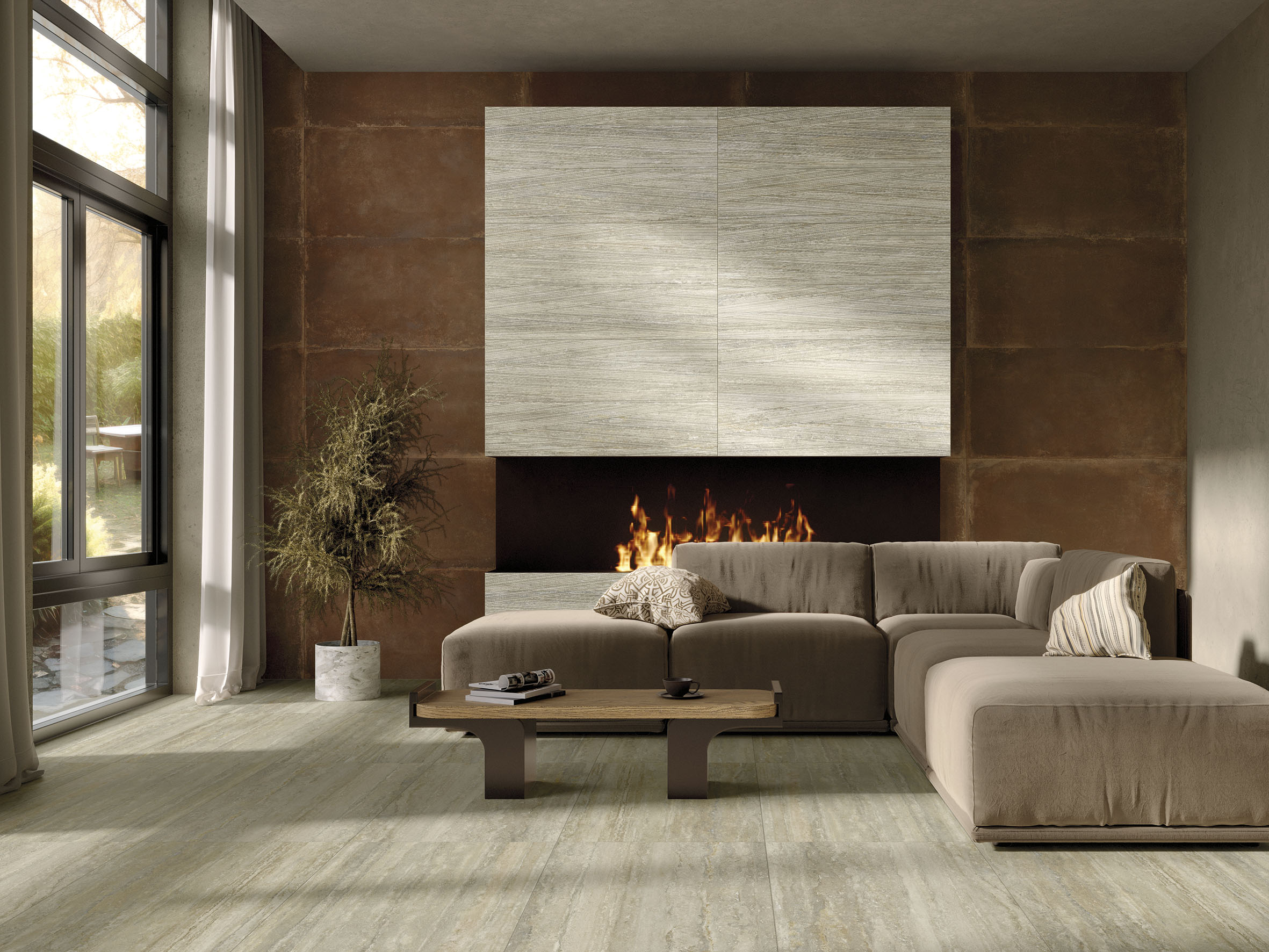 MGM Ceramiche Travertino Vein Cut - фото 2