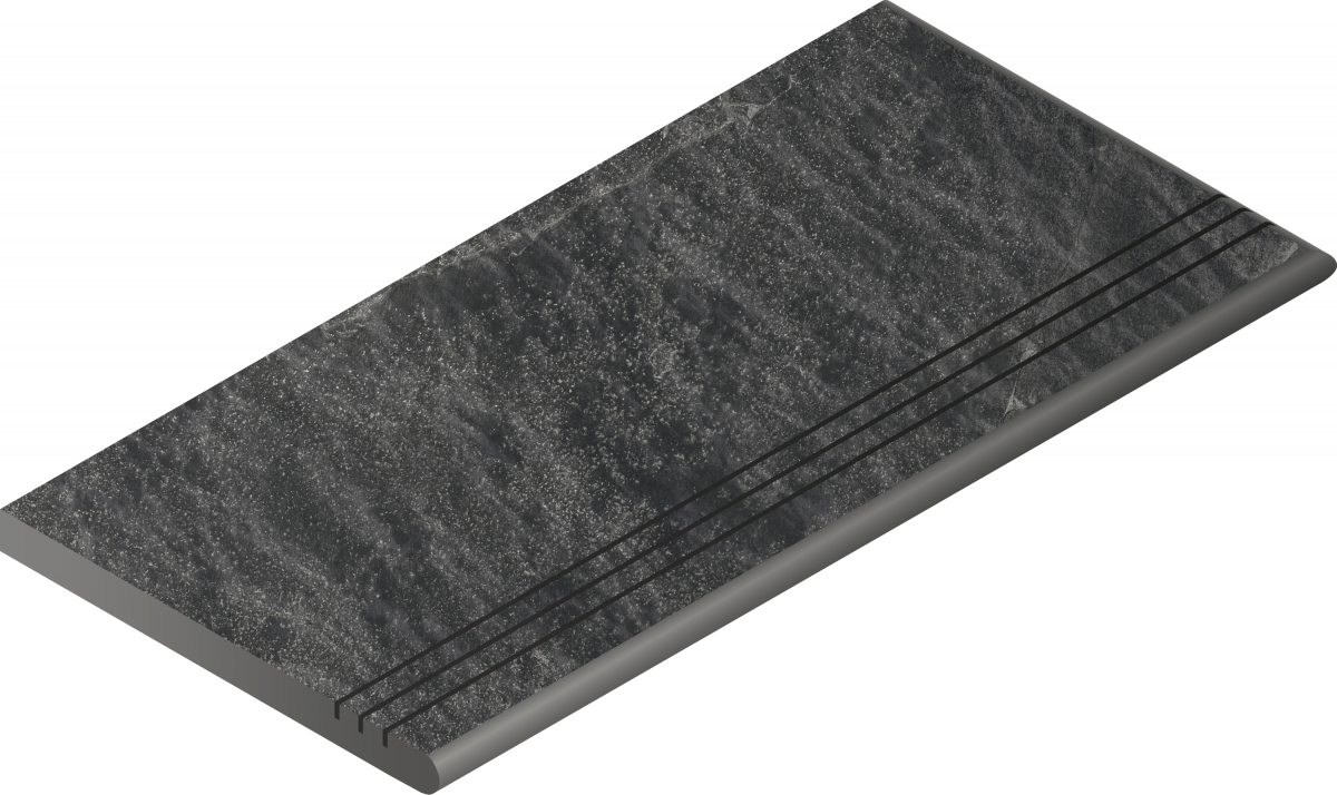 620040000068 Ступень Materia X2 Титанио Закругленная Грип 30x60 Правая