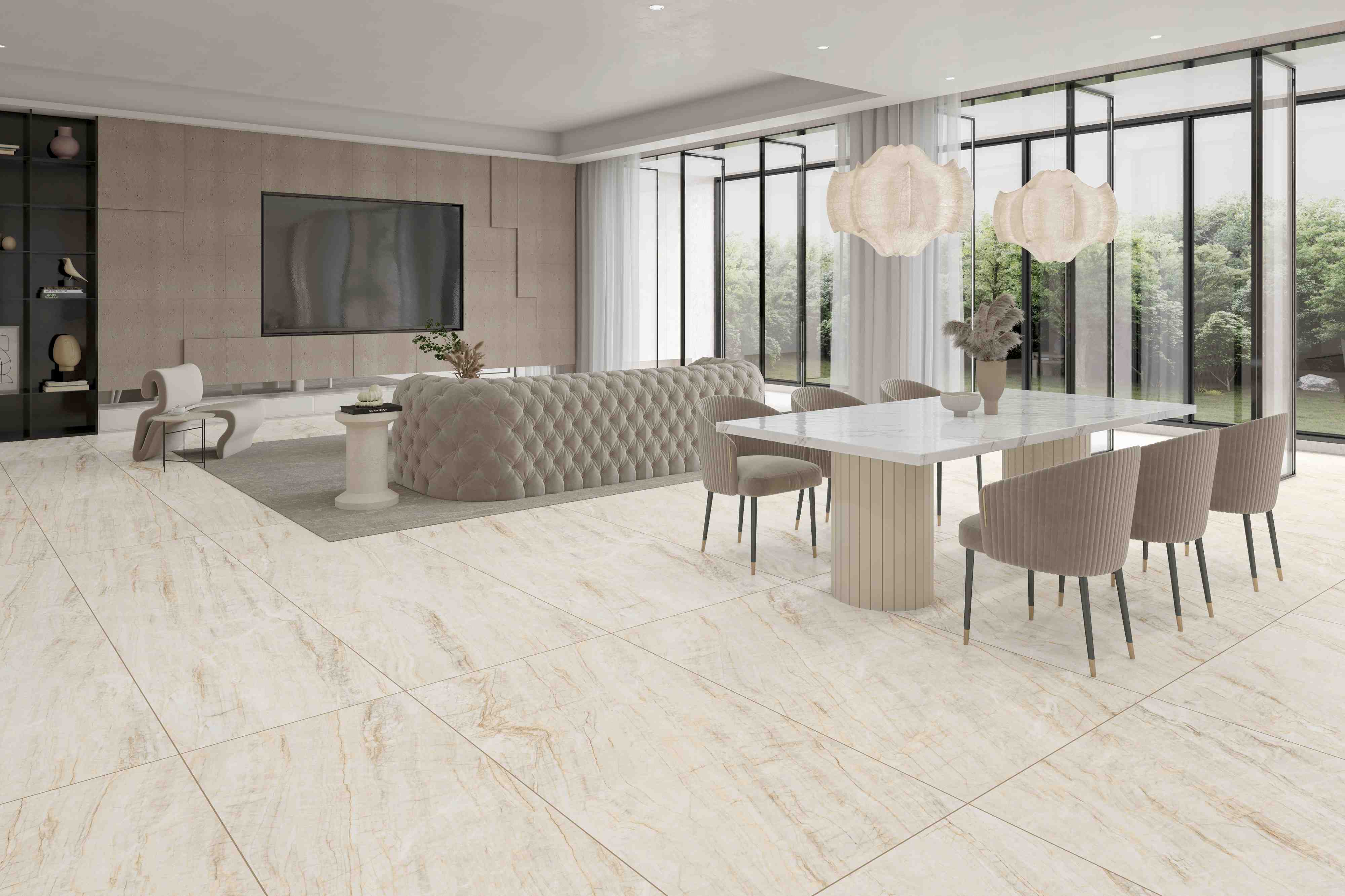 ENSTN7008MT120280  На пол Stone Emperador Dark Matt 1200x2800x6 - фото 34