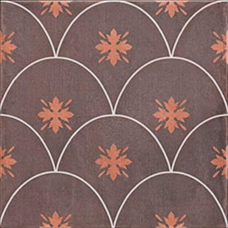 PT04013 На пол Glamour Brown 20x20
