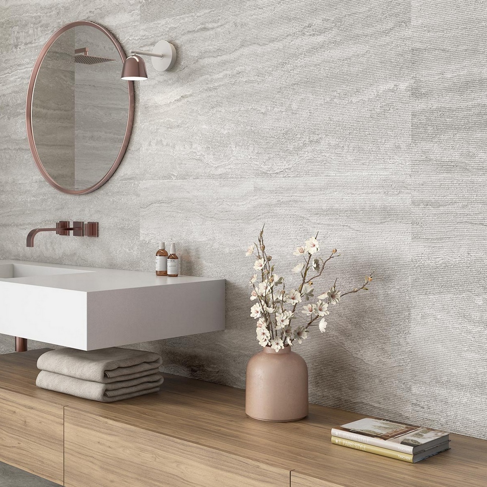 232480 Декор Lugano Decor Silver Matt 60x120 - фото 15
