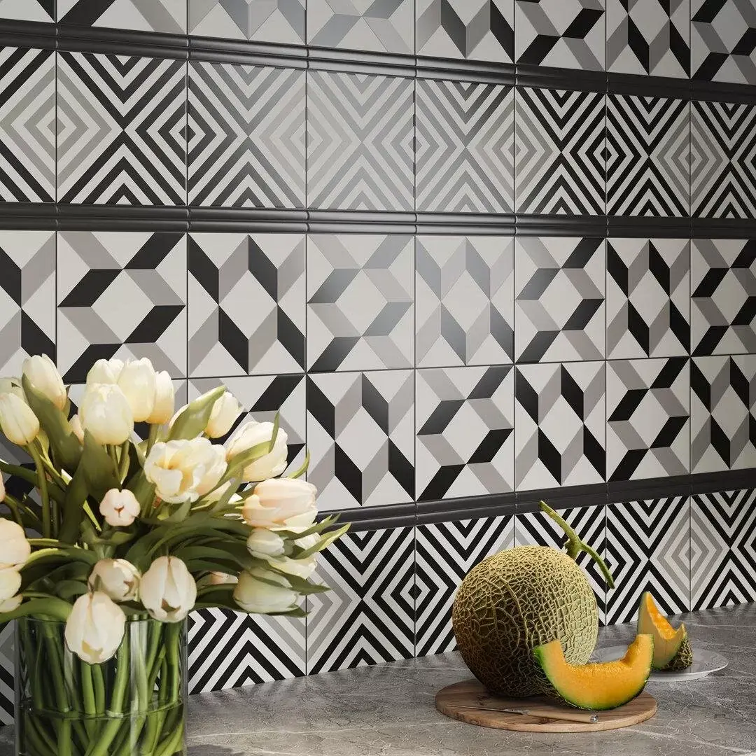 105 Бордюр Карандаши Голубой глянцевый - фото 3