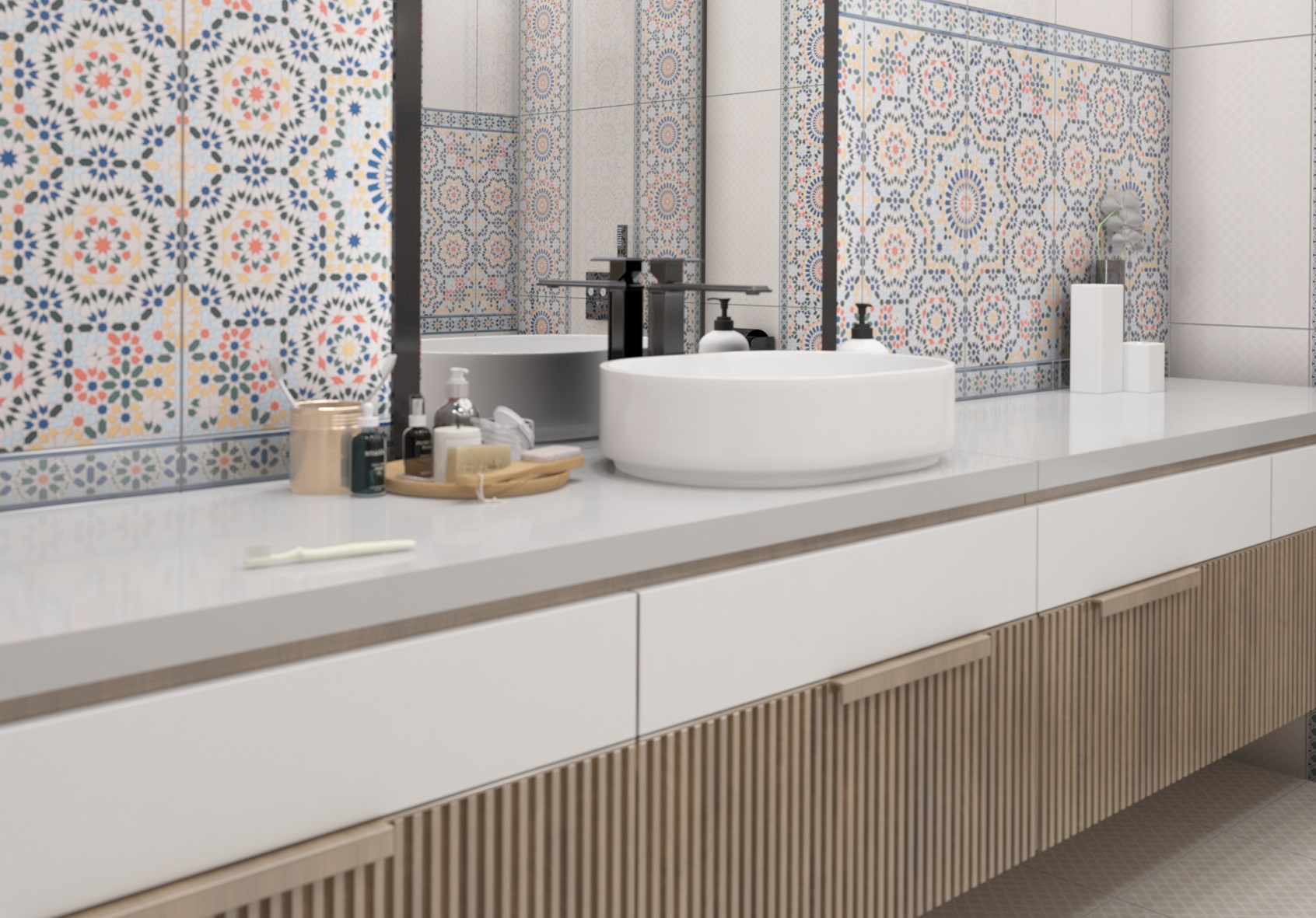 Декор Menara Decor Pilar 31.5x63 - фото 3