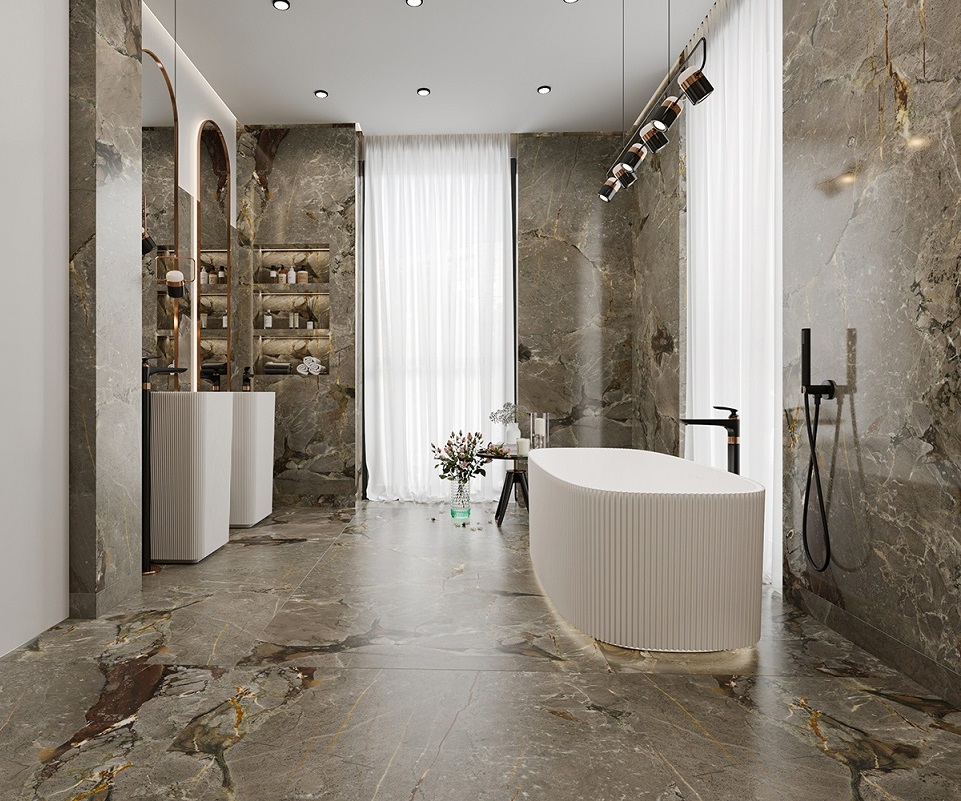 NTT3605P На пол Atlas Home Marble White 120x280 - фото 77