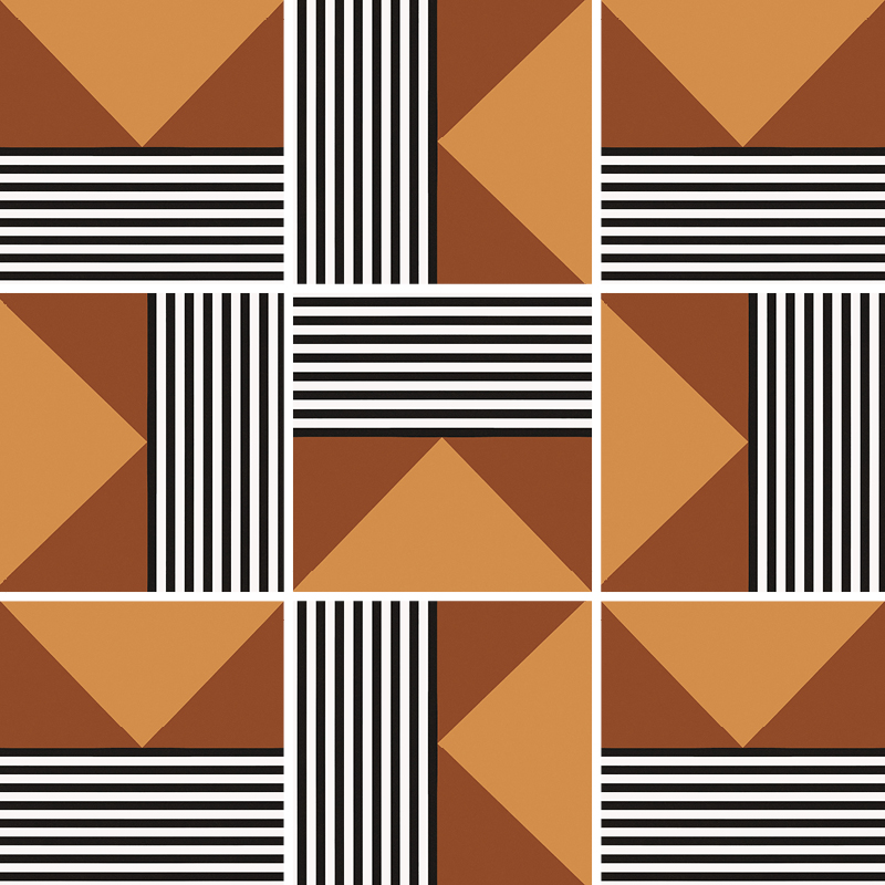 27685 На пол Bauhome Strich Warm 20x20