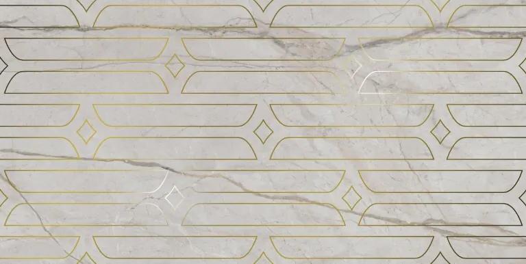 KMD3STA029BR Декор Ифран Серый светлый глянцевый обрезной 60x119.5x0.9 - фото 6