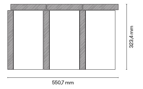 781832 Декор Sensi Terre Cotone + Mattone Tappeto Nat 55х32 - фото 2