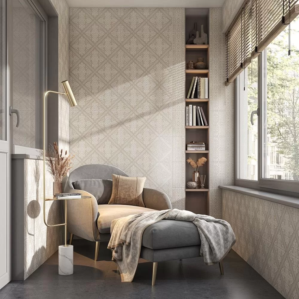 T025/11207 Декор Карму Мозаичный Бежевый Матовый 75х15 - фото 18