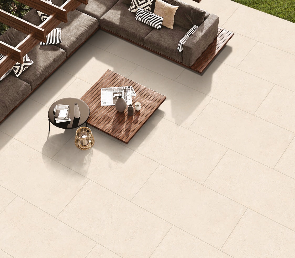 На пол Outdoor Core Graphite 60x60 - фото 11