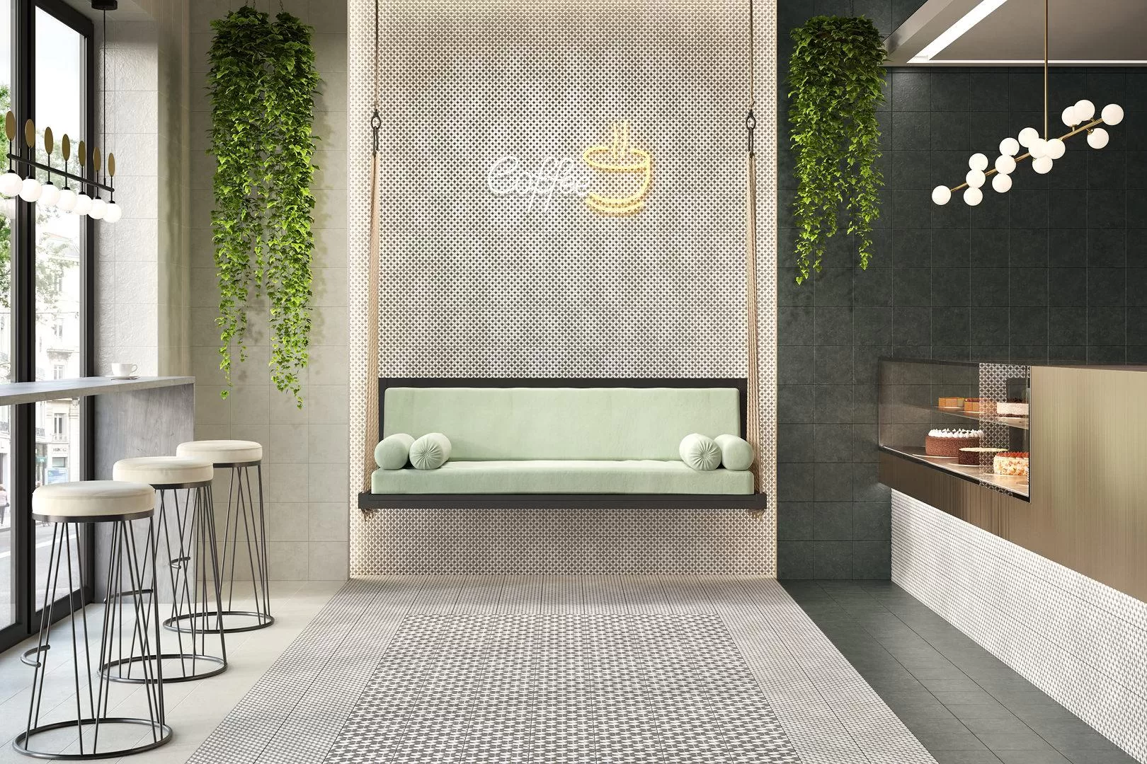 VT/A294/SG1544N Декор Фреджио 1 черно-белый - фото 4