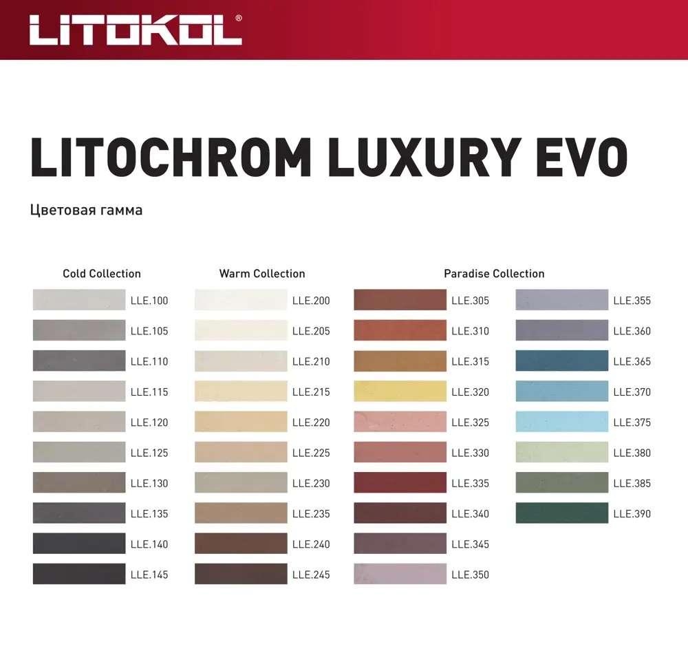 LITOKOL Litochrom Luxury Evo - фото 2