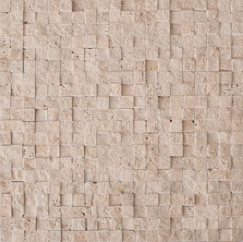 CV20145 На стену Natural Stone Mos.Turkish Travertine Split 1.5x1.5
