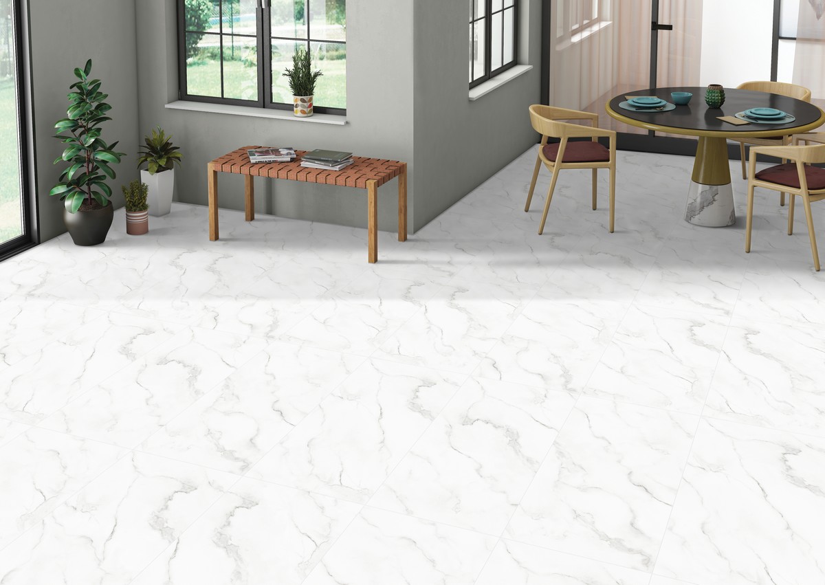 ENMAR1030MT60120 На пол Marble Mystic White Matt - фото 11