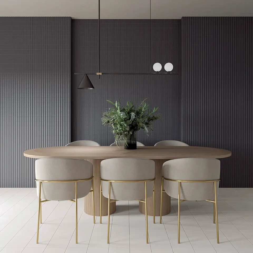 131619 На стену Twin Peaks Liso XL Celadon Green 7.5x30 - фото 14