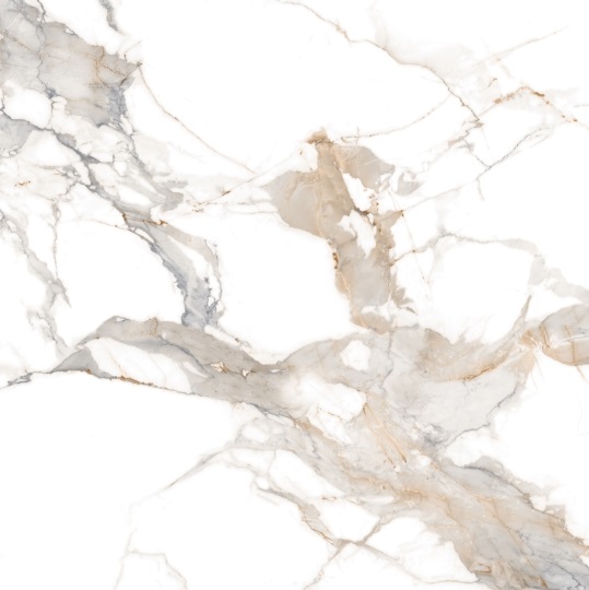 895 На пол Glossy Calacatta 7749 GL Lux 60х60 - фото 3