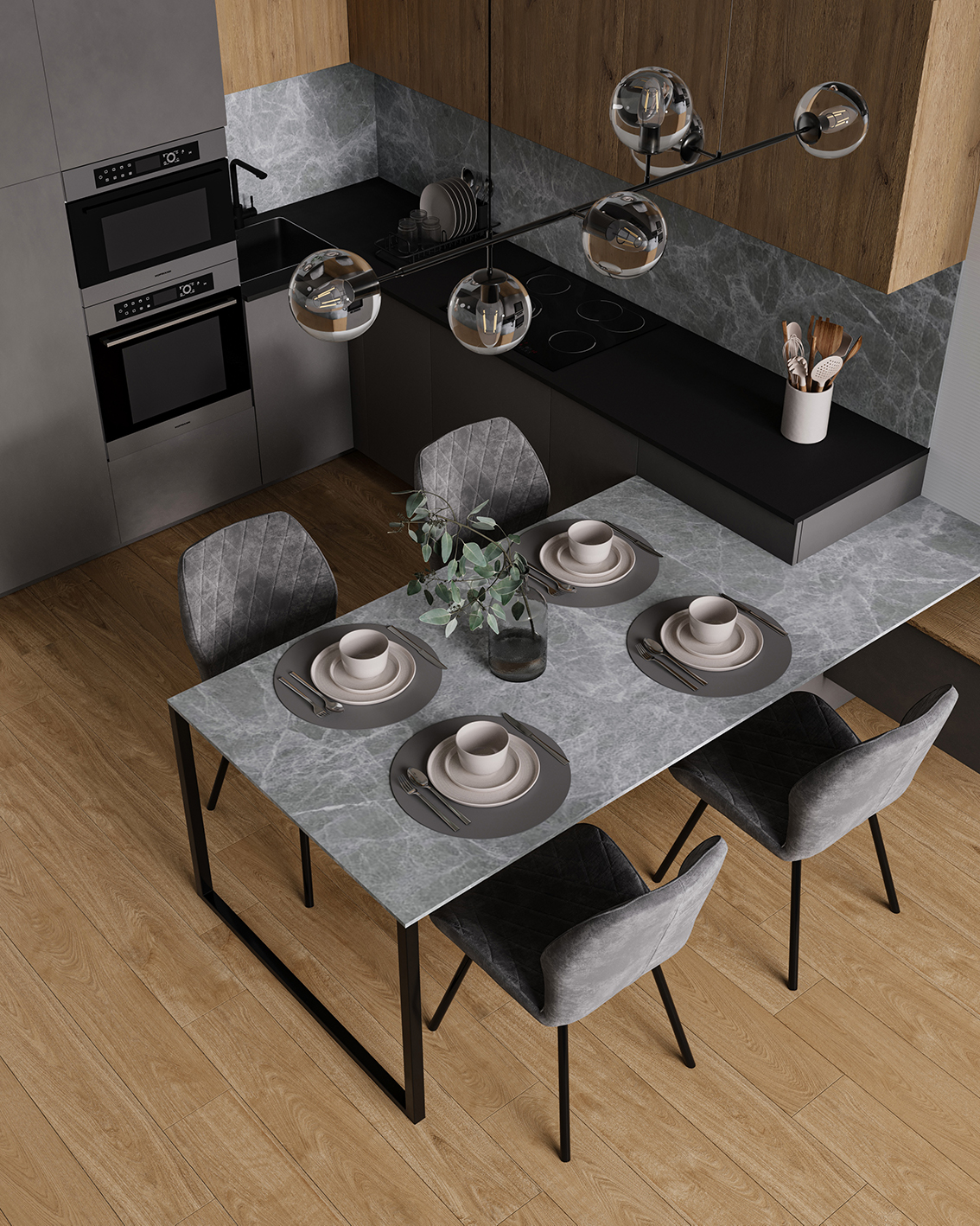 На пол Matt Glam Oxide Grace Digital 2800х1200х6 - фото 18