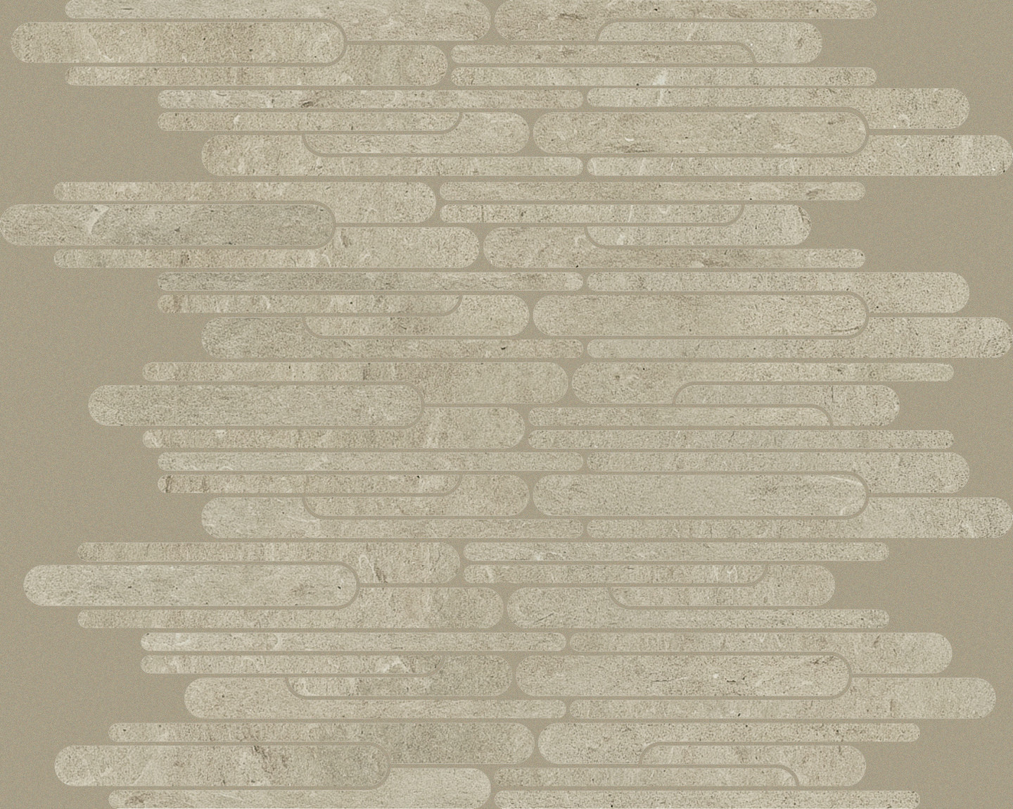 748407 Декор Pietre/3 Limestone Almond Mosaico Ellittico 30x30