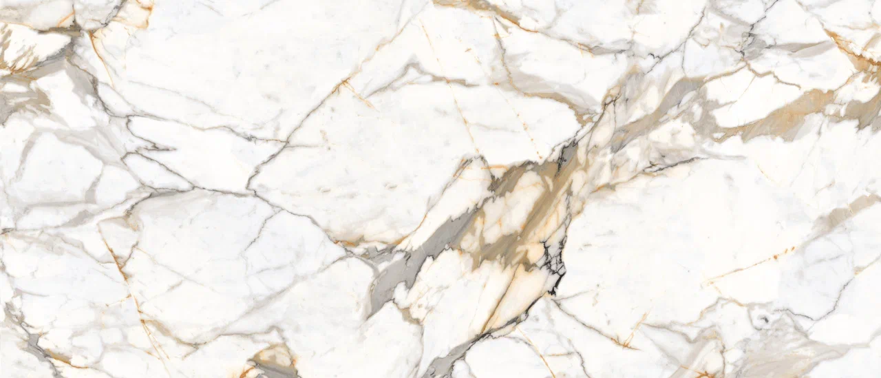 ENMAR7003FL120280 На пол Marble Calacatta Oro Full Lappato 1200x2800x6 - фото 5