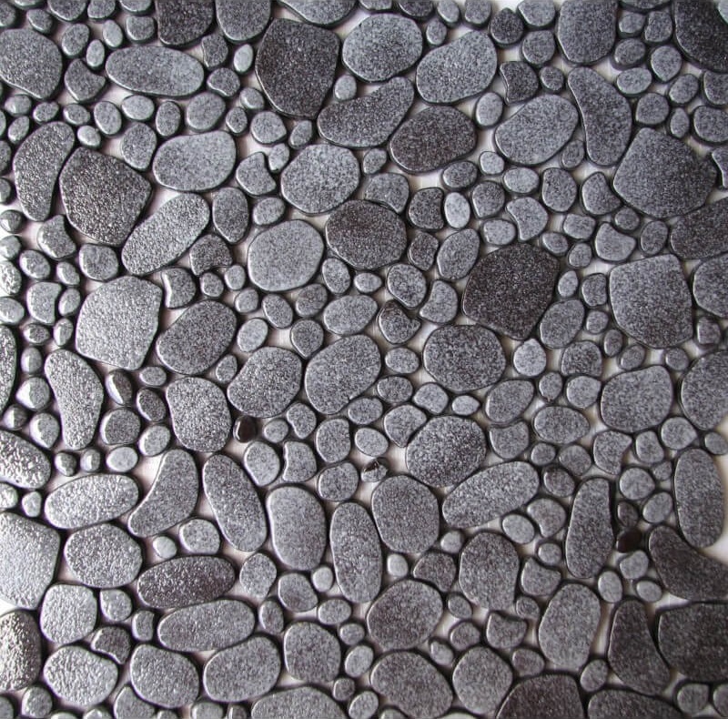 E-047AS На пол Gravel Антрацит асфальтовый гравий Антислип 30.5x30.5