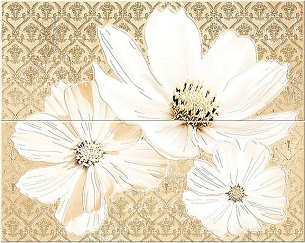 Панно Sfumato beige Decor Set  Floret