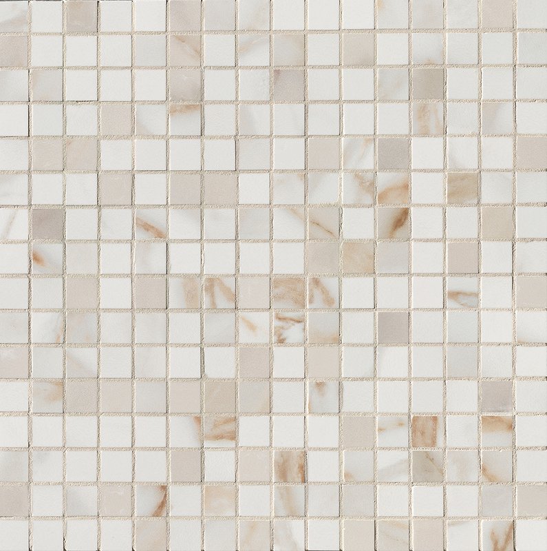 fQKH На стену Roma Gold Pb Calacatta Oro Mosaico 30.5x30.5