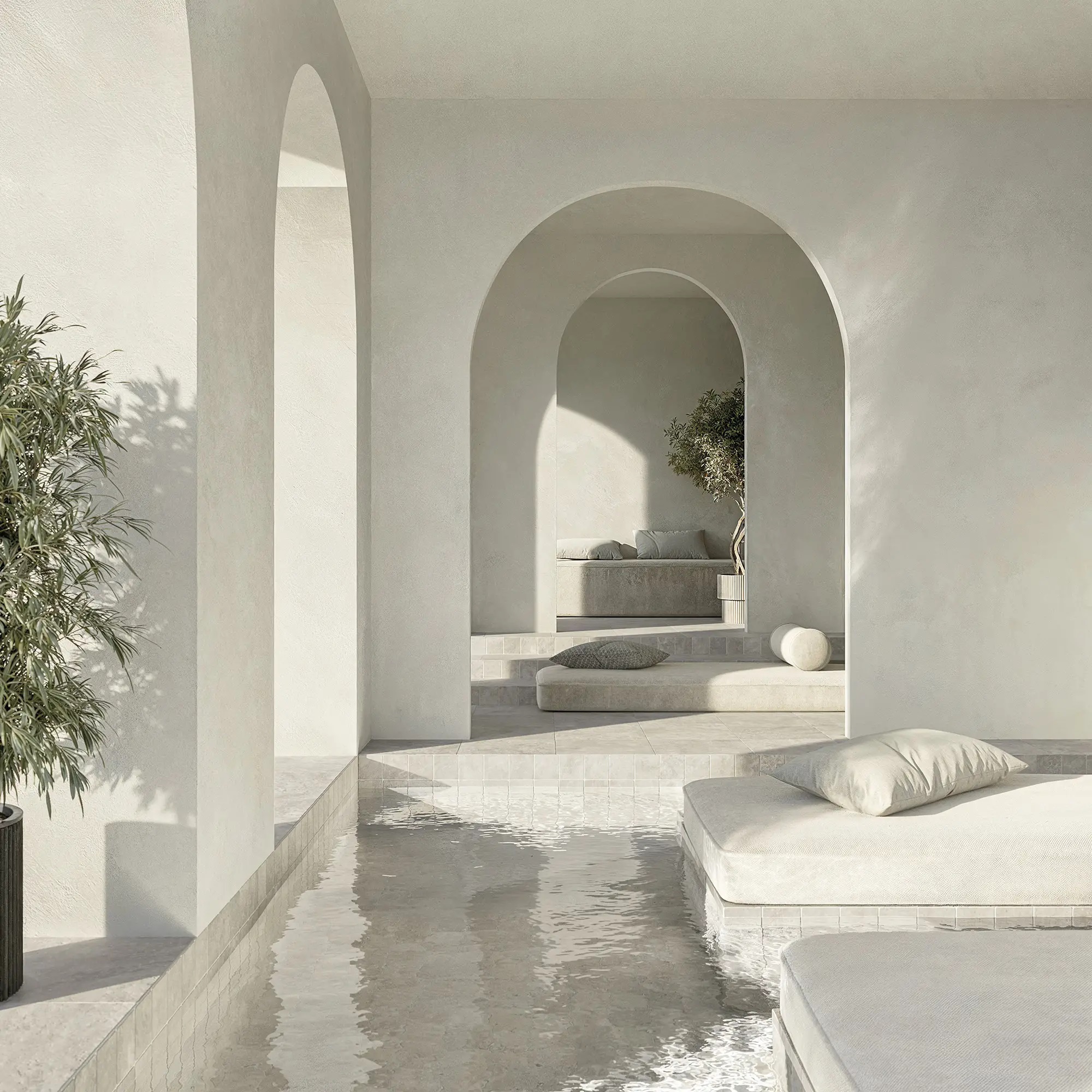 136588 На пол Cross Cut Walnut 4.6x37.5 - фото 6