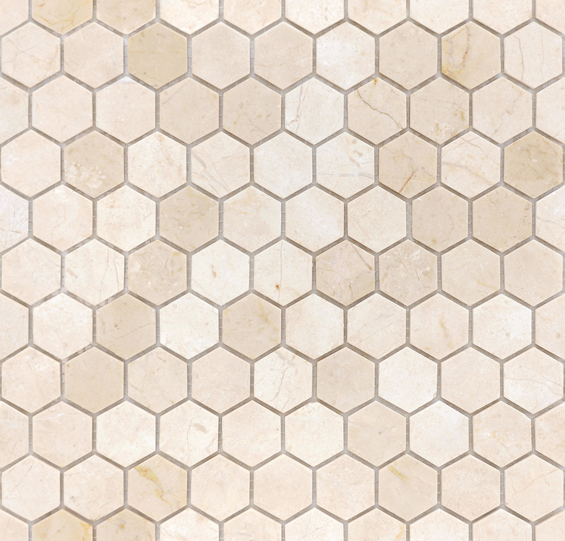 На пол Pietrine Hexagonal Crema Marfil MAT hex