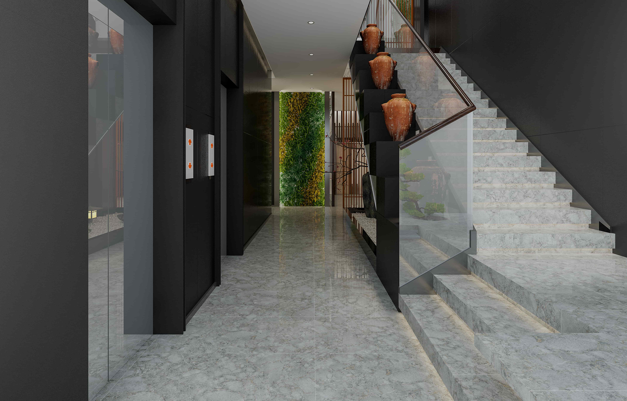 90-180CBP5663CM На пол Marbles 5.5 Cappuccino Onyx POL 90x180x0.55 - фото 4