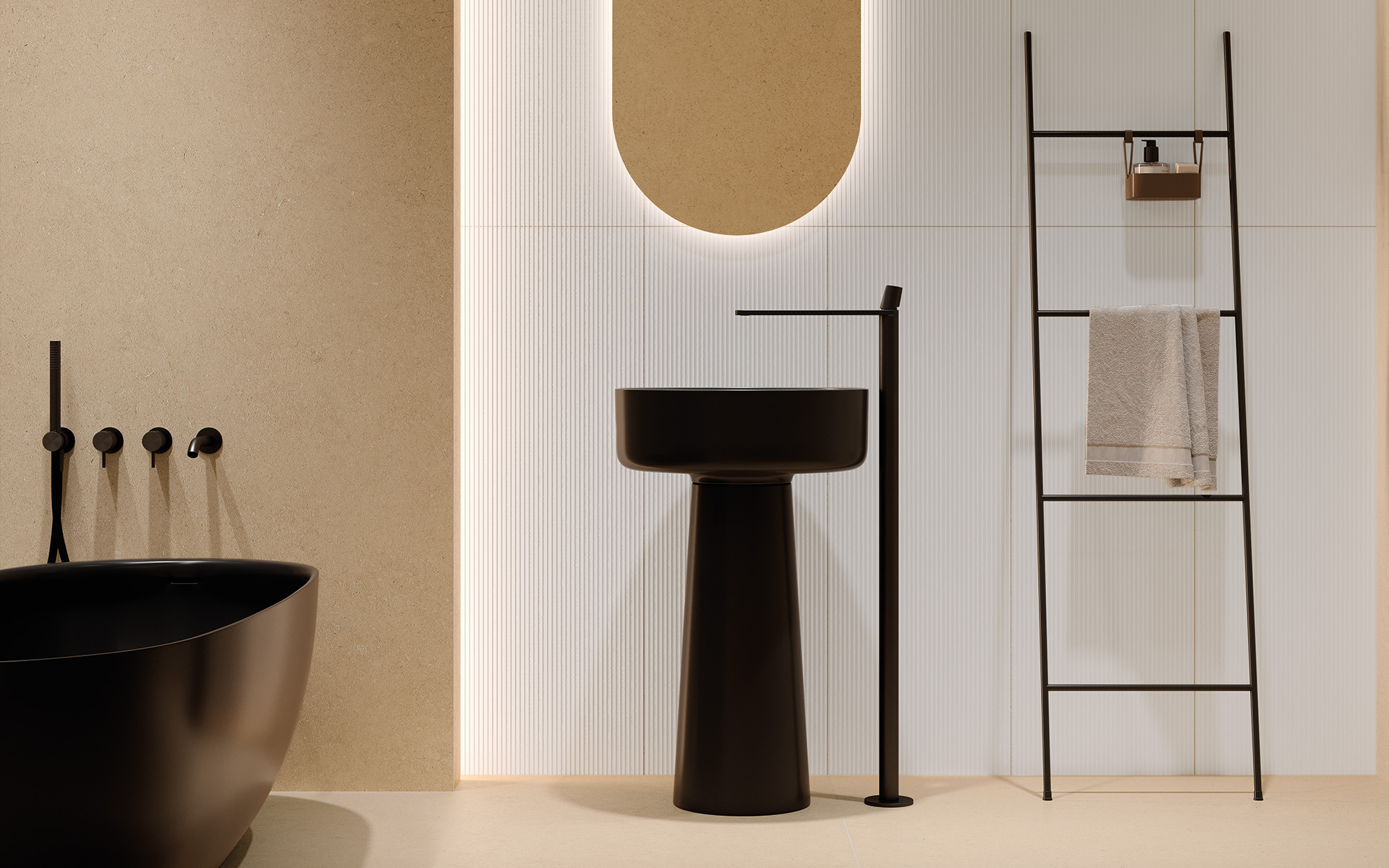 8929984 На пол Victorian Stone Moon Cream Structured 120x60 - фото 9