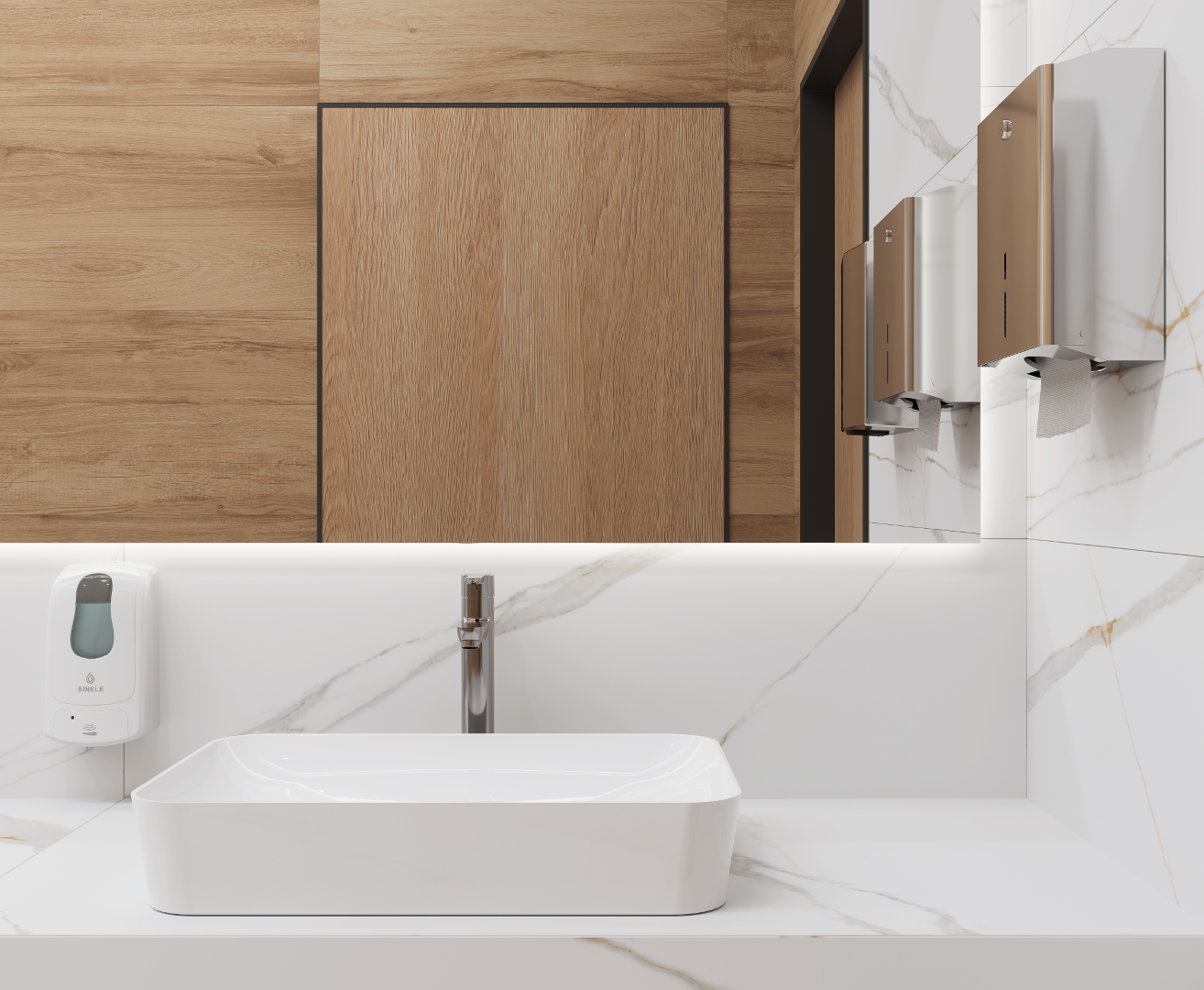 На пол Venato Blanco PRO Белый матовый R10Soft 60х120 - фото 12