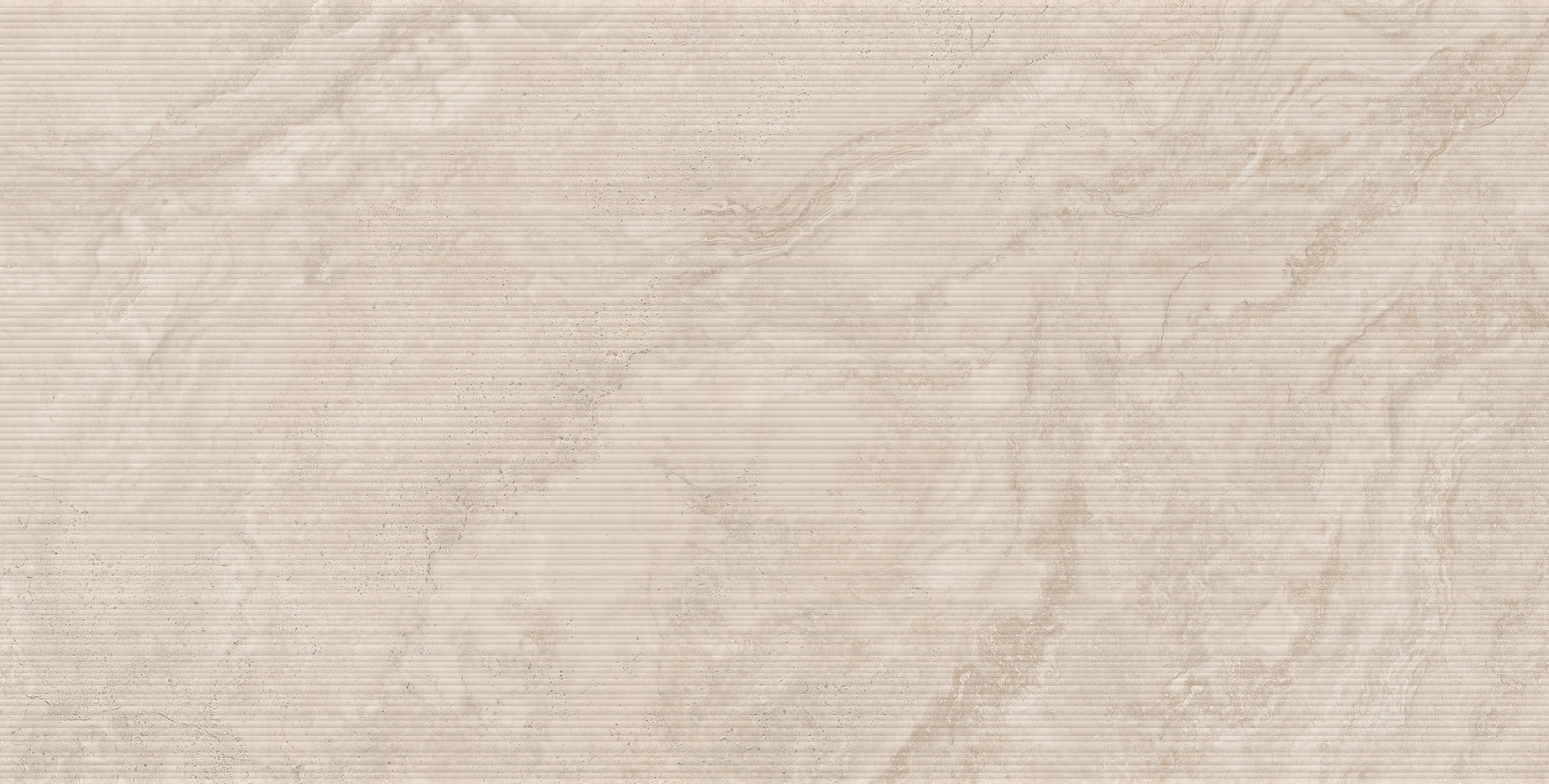 На стену Roman Travertine Almond Ribbed Rustic 60x120 - фото 2