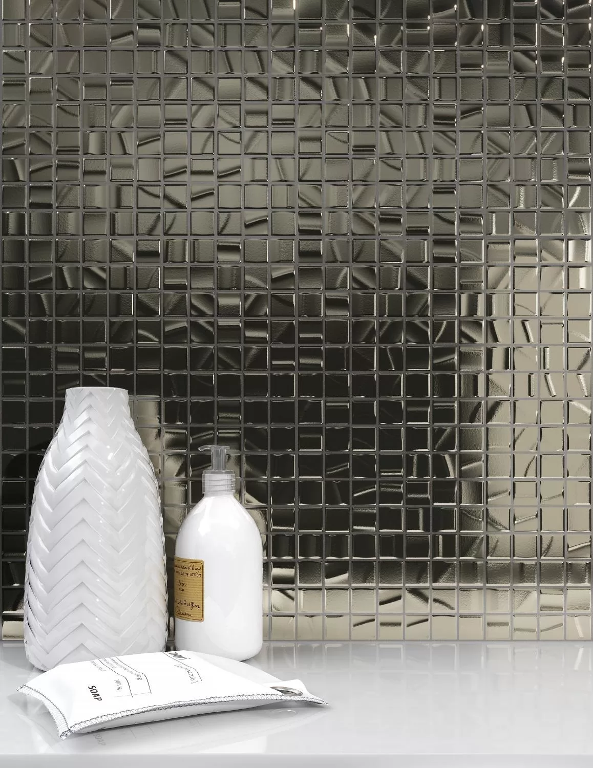 KM3030M0061N На стену Темари Серый матовый 29.8x29.8x0.35 - фото 5