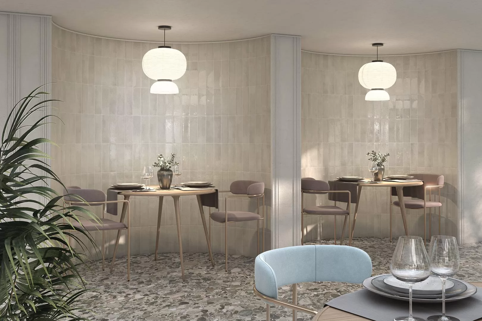 9041 На стену Тракай Зеленый темный глянцевый - фото 13